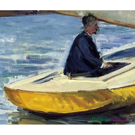 "Żółta łódź" - Gustave Caillebotte