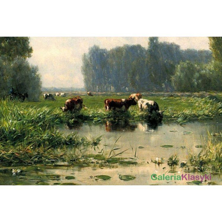 "Krowy na brzegu" - Williem Roelofs