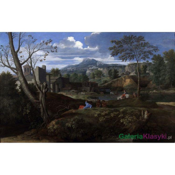 "Krajobraz" - Nicolas Poussin