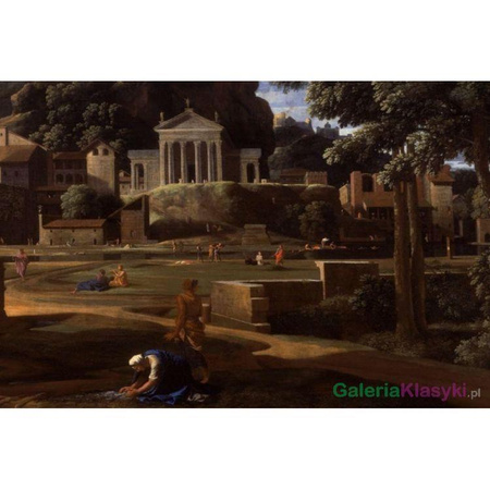 "Landscape with the Ashes of Phocion" - Nicolas Poussin