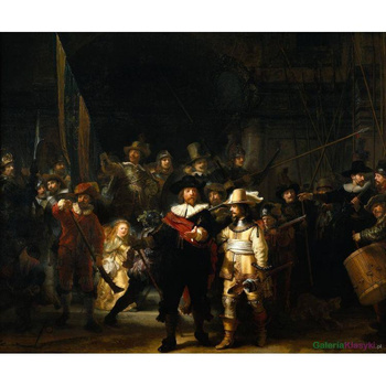 Straż nocna- Rembrandt Harmenszoon van Rijn