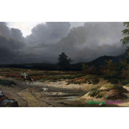 "Krajobraz podczas burzy" - Willem Roelofs