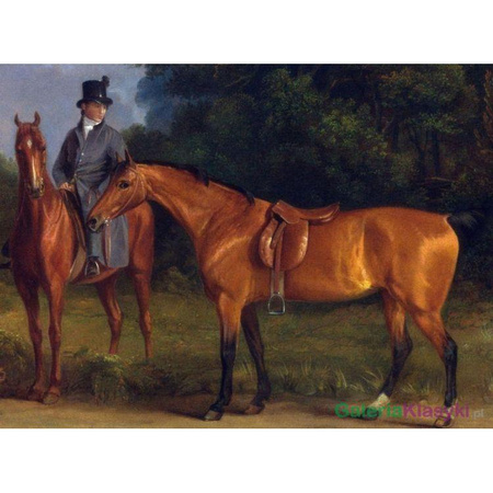 Stajenny trzymający konia na wodzach - Jacques-Laurent Agasse