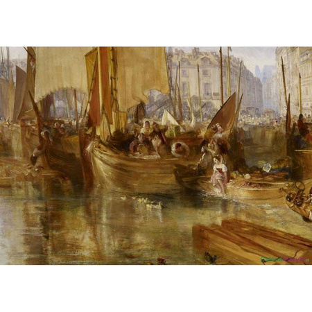 Port w Dieppe - Joseph Mallord William Turner