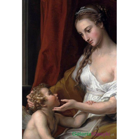 "Venus pieści Amora" - Pompeo Batoni
