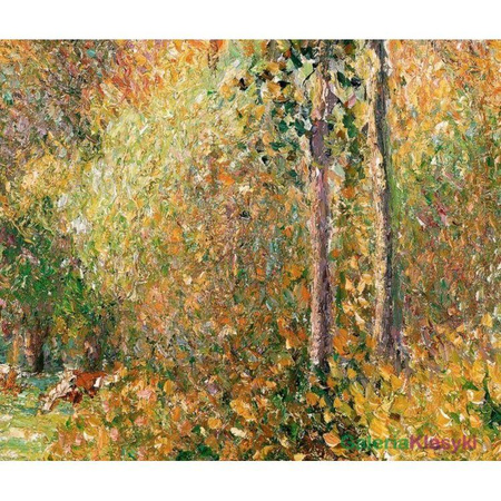 Topole jesienią - Camille Pissarro