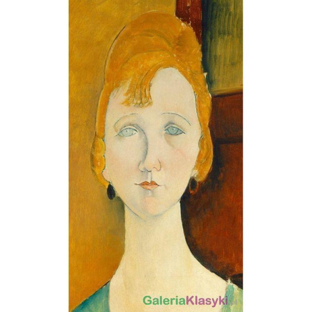 "Dziewczyna w zielonej bluzce"- Amedeo Modigliani