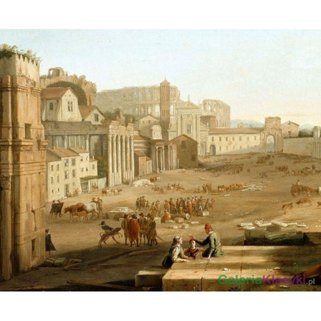"Campo Vaccino, Rzym" - Claude Lorrain