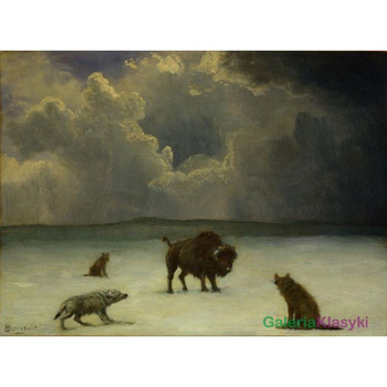 Uwięziony - Albert Bierstadt
