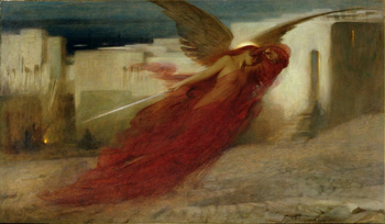 "A potem w Egipcie rozległ się wielki krzyk" Arthura Hackera – Reprodukcja