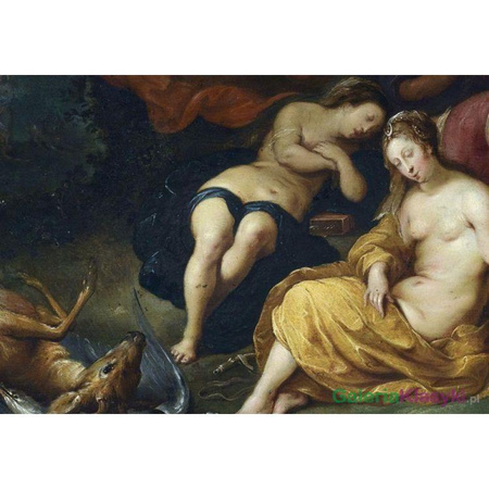 Diana i nimfy po polowaniu - Jan Brueghel Młodszy
