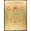 Człowiek witruwiański - Leonardo da Vinci