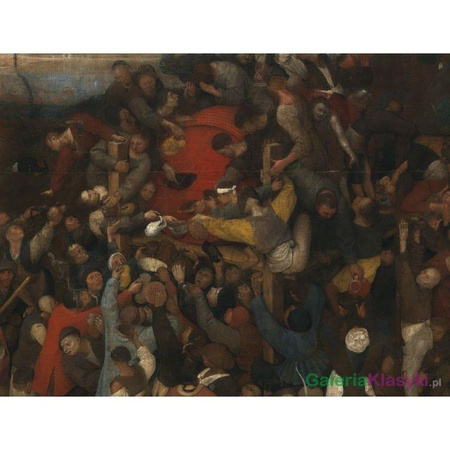 Reprodukcja obrazu: Wino w Dniu Świętego Marcina - Pieter Brueghel