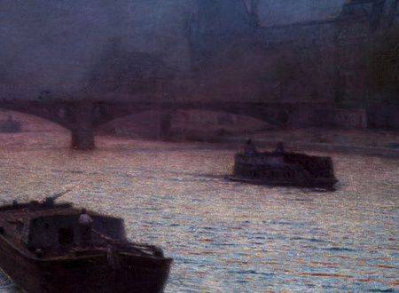 "Wieczór nad Sekwaną" Aleksandra Gierymskiego – Reprodukcja