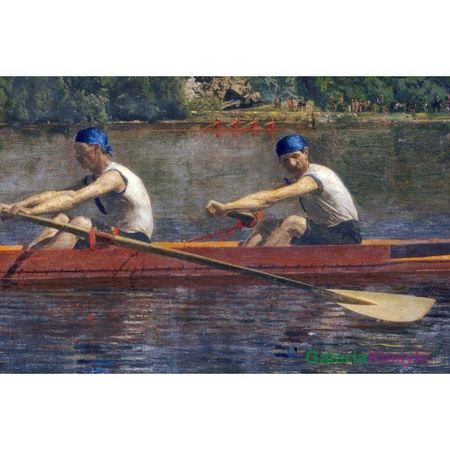 Bracia Biglin na regatach - Thomas Eakins