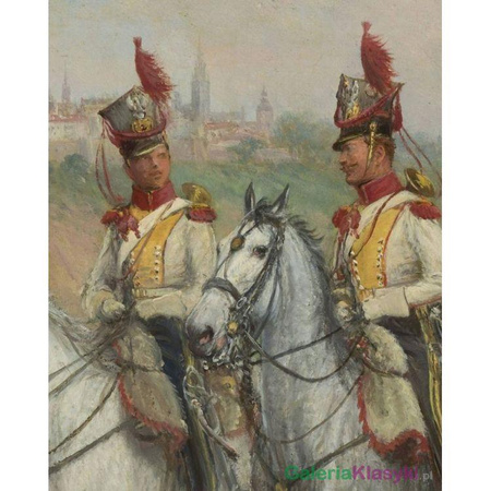 Trębacze drugiego pułku ułanów - Jan Chełmiński