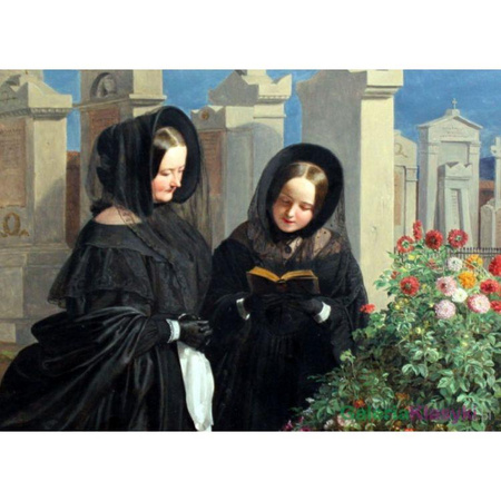 Wszystkich Świętych - Ferdinand Georg Waldmüller