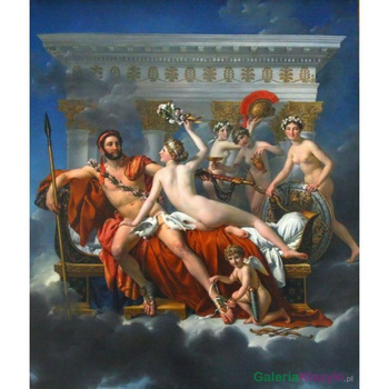 Mars rozbrojony przez Wenus - Jacques-Louis David