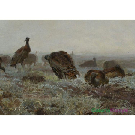 Dropie - Józef Chełmoński