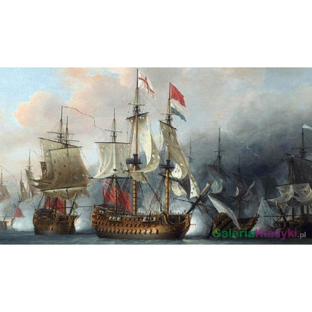 "Flagowiec H.M.S. Formidable" - Nicholas Pocock