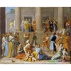 Reprodukcja obrazu: Tryumf Dawida - Nicolas Poussin