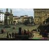"Piazza della Signoria we Florencji" - Bernardo Bellotto