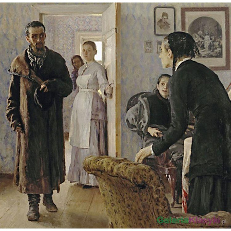 Reprodukcja obrazu: Nie oczekiwali - Ilia Repin