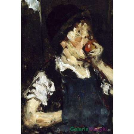 "Praktykant (chłopiec z jabłkiem)" - William Chase