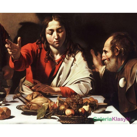 Wieczerza w Emmaus - Caravaggio