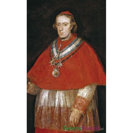 "Kardynał Luis Maria de Borbón" - Francisco Goya