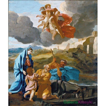 Powrót Świętej Rodziny z Egiptu - Nicolas Poussin