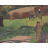 "Pejzaż z Bretanii" - Paul Gauguin