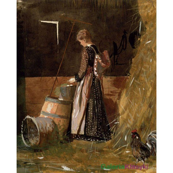 Reprodukcja obrazu: Świeże jaja - Winslow Homer