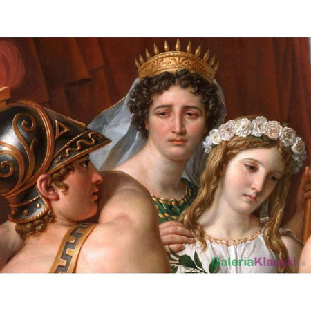 "Gniew Achillesa" - Jacques-Louis David