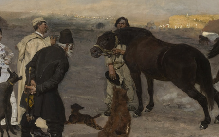 Na farmie - Józef Chełmoński