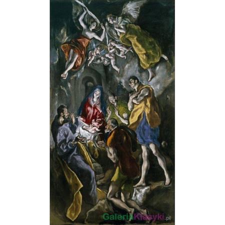 "Pokłon pasterzy" - El Greco