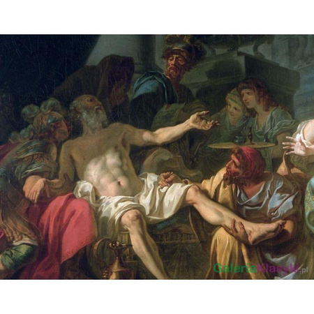 "Śmierć Seneki" - Jacques-Louis David