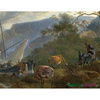 "Southern Hilly Coast with a Sailing Vessel" - Adam Pynacker