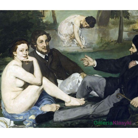 "Śniadanie na trawie" - Edouard Manet