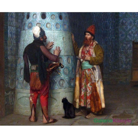 Reprodukcja obrazu: Przed audiencją - Jean-Leon Gerome