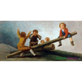 "Na huśtawce" - Francisco Goya