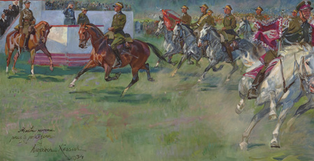 Święto kawalerii polskiej - Wojciech Kossak