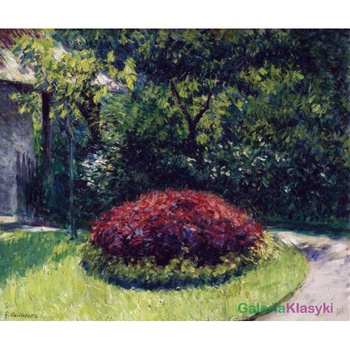 "Kwietnik" - Gustave Caillebotte