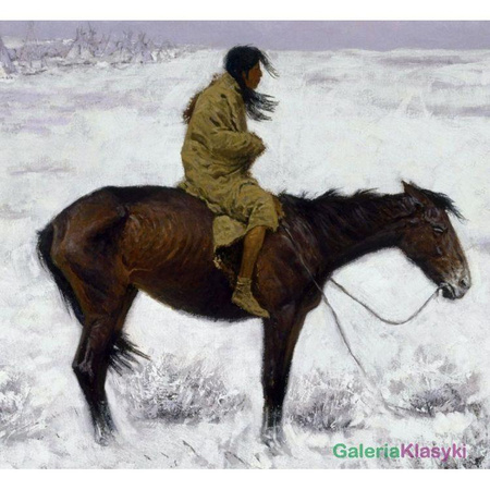 Pilnujący stada - Frederick Remington