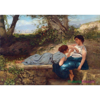 Reprodukcja obrazu: Rozmowa - Henryk Siemiradzki