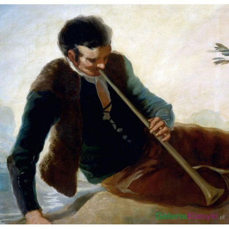 "Pasterz grający na flecie" - Francisco Goya