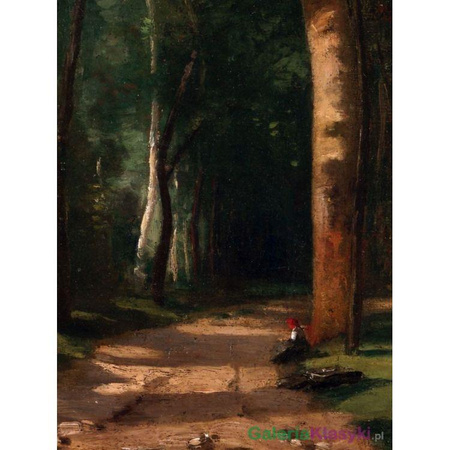 "Poszedł do lasu" - Camille Pissarro