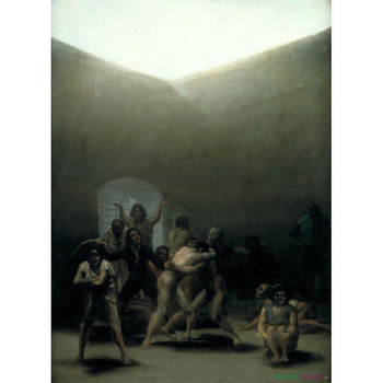 Dom obłąkanych w Saragossie - Francisco Goya