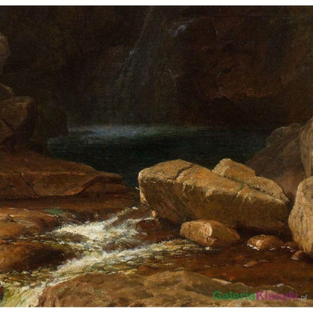 Wodospady Glen Ellis - Albert Bierstadt