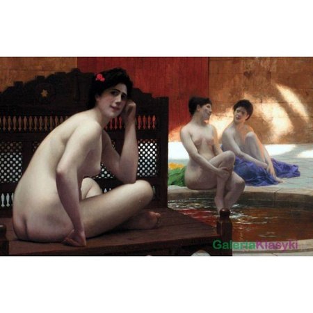 Reprodukcja obrazu: Kobiety w łaźni - Jean-Leon Gerome
